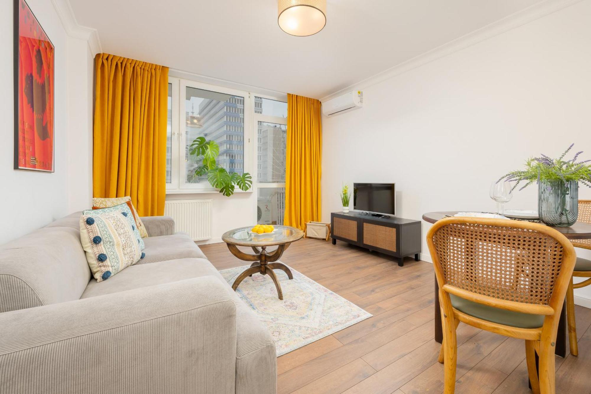 Marszalkowska Stylish Apartment With Balcony Warsaw Center By Noclegi Renters 外观 照片
